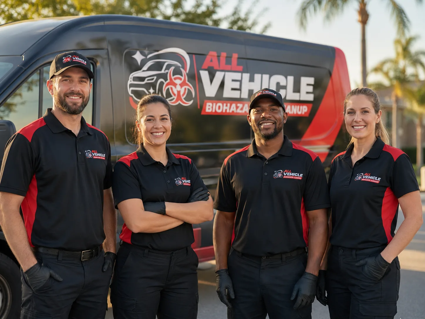 Vehicle Biohazard Cleanup company in Husser, LA